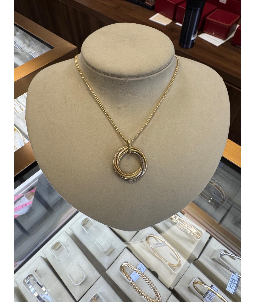 CARTIER Золотое колье из желтого золота, фото 3