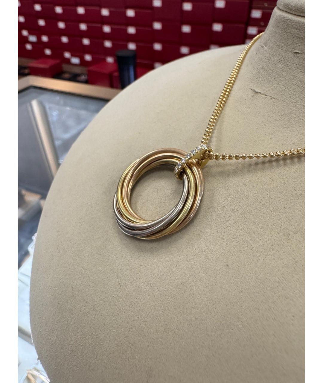 CARTIER Золотое колье из желтого золота, фото 4