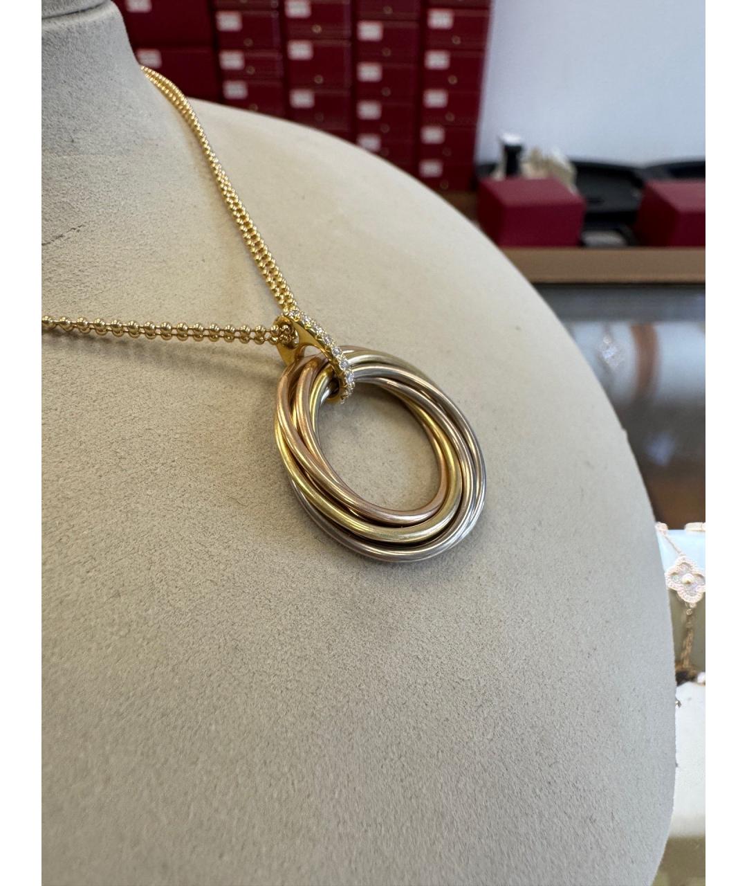 CARTIER Золотое колье из желтого золота, фото 5