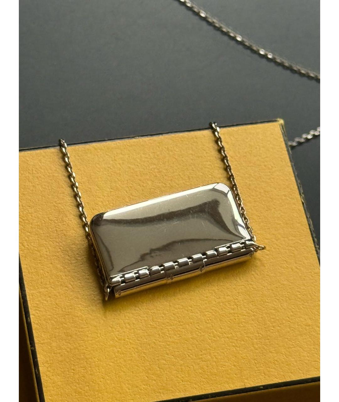 FENDI Серебряная подвеска, фото 4