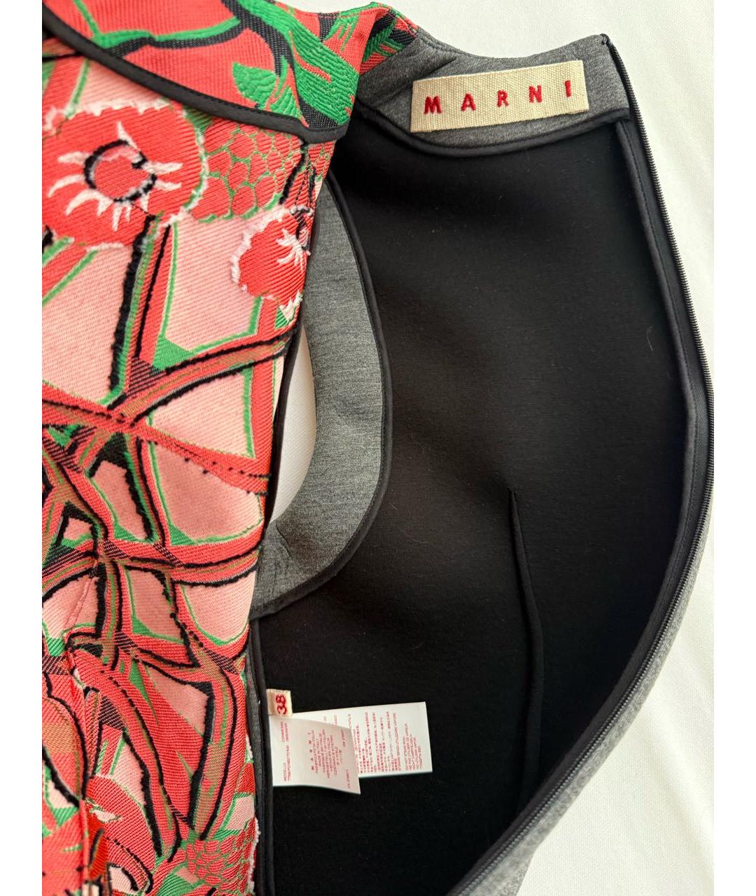 MARNI Мульти вискозная майка, фото 3