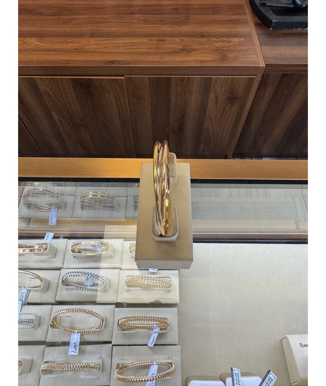 CARTIER Золотой браслет из желтого золота, фото 2