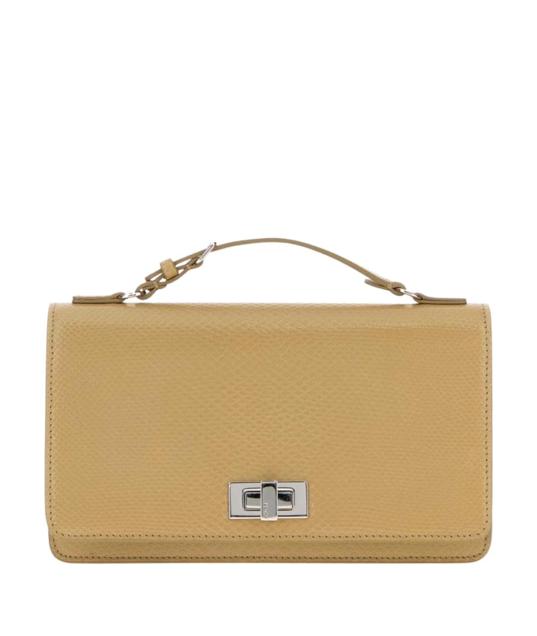 FENDI Бежевый кожаный кошелек, фото 1