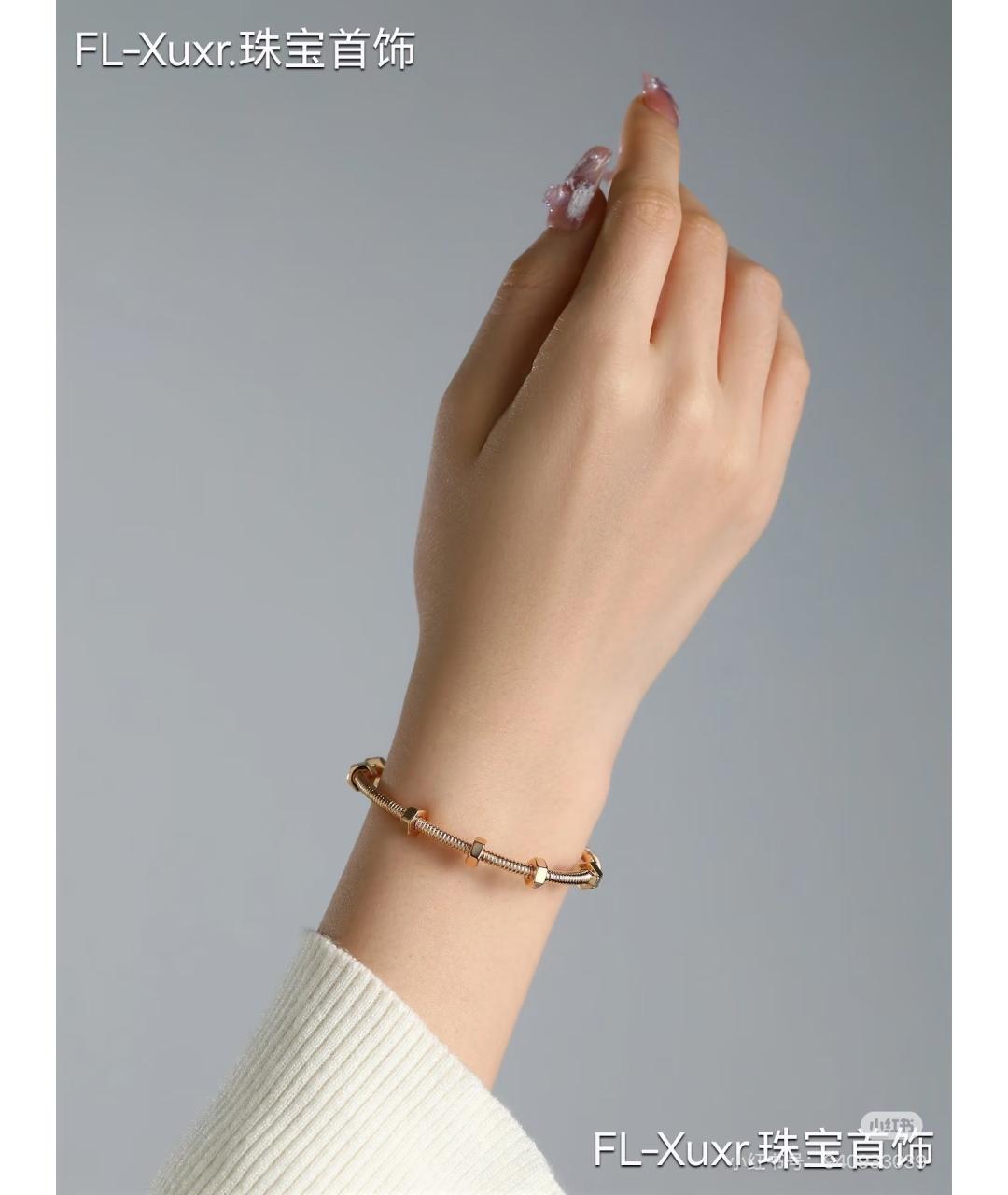 CARTIER Золотой браслет из розового золота, фото 7