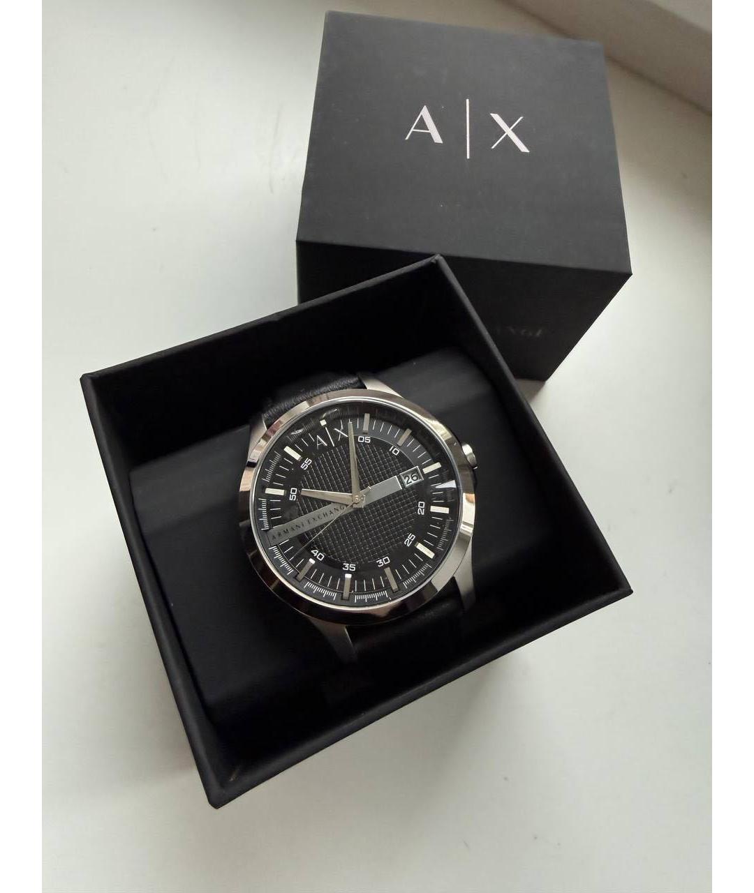 ARMANI EXCHANGE Черные стальные часы, фото 3