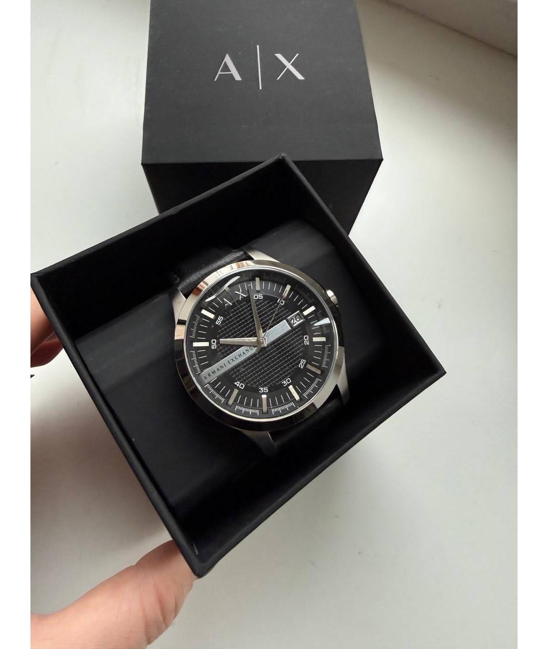 ARMANI EXCHANGE Черные стальные часы, фото 4