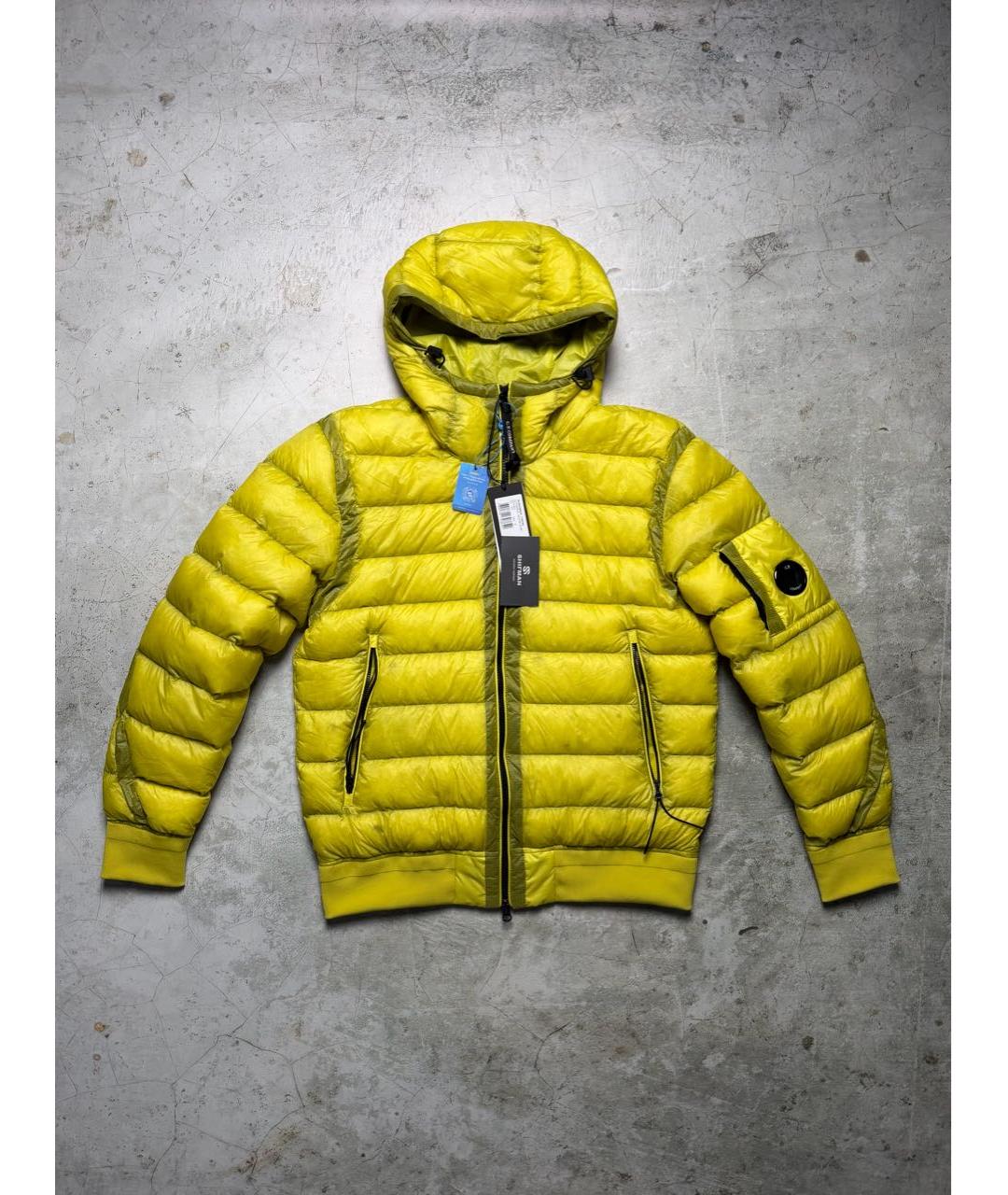 CP COMPANY Желтый пуховик, фото 8