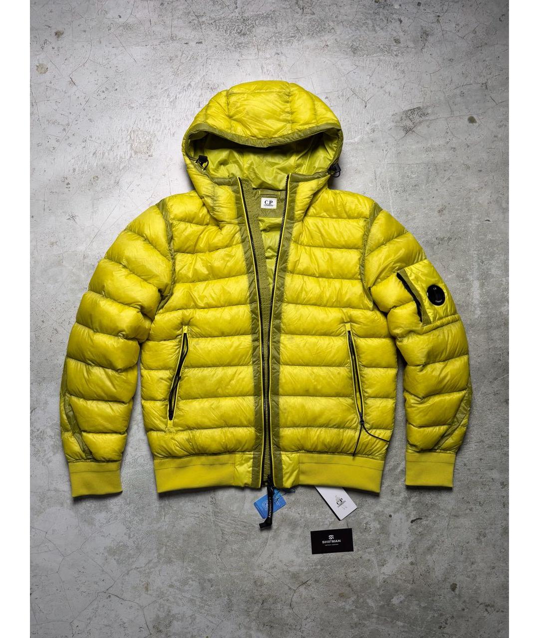 CP COMPANY Желтый пуховик, фото 2