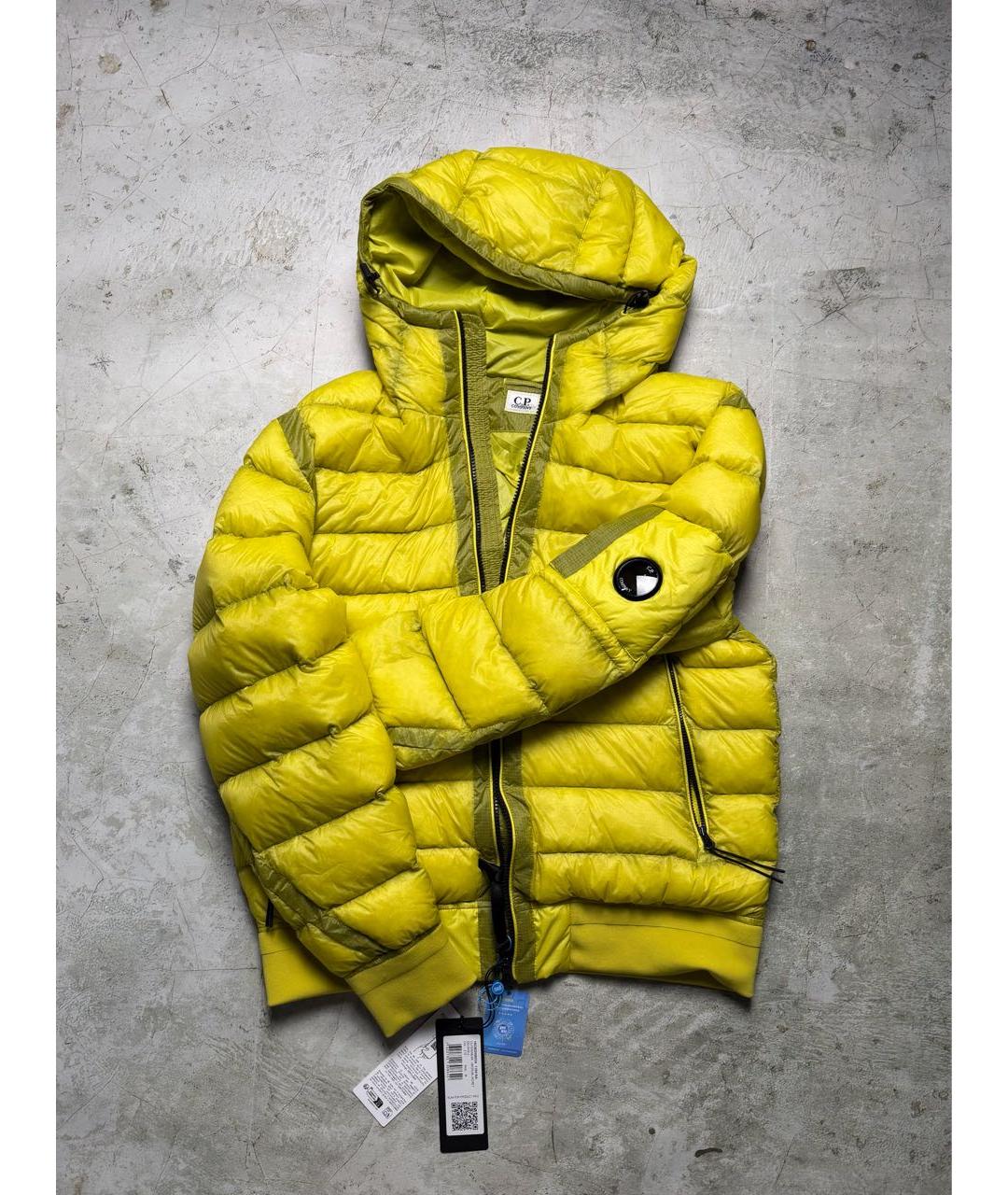 CP COMPANY Желтый пуховик, фото 5