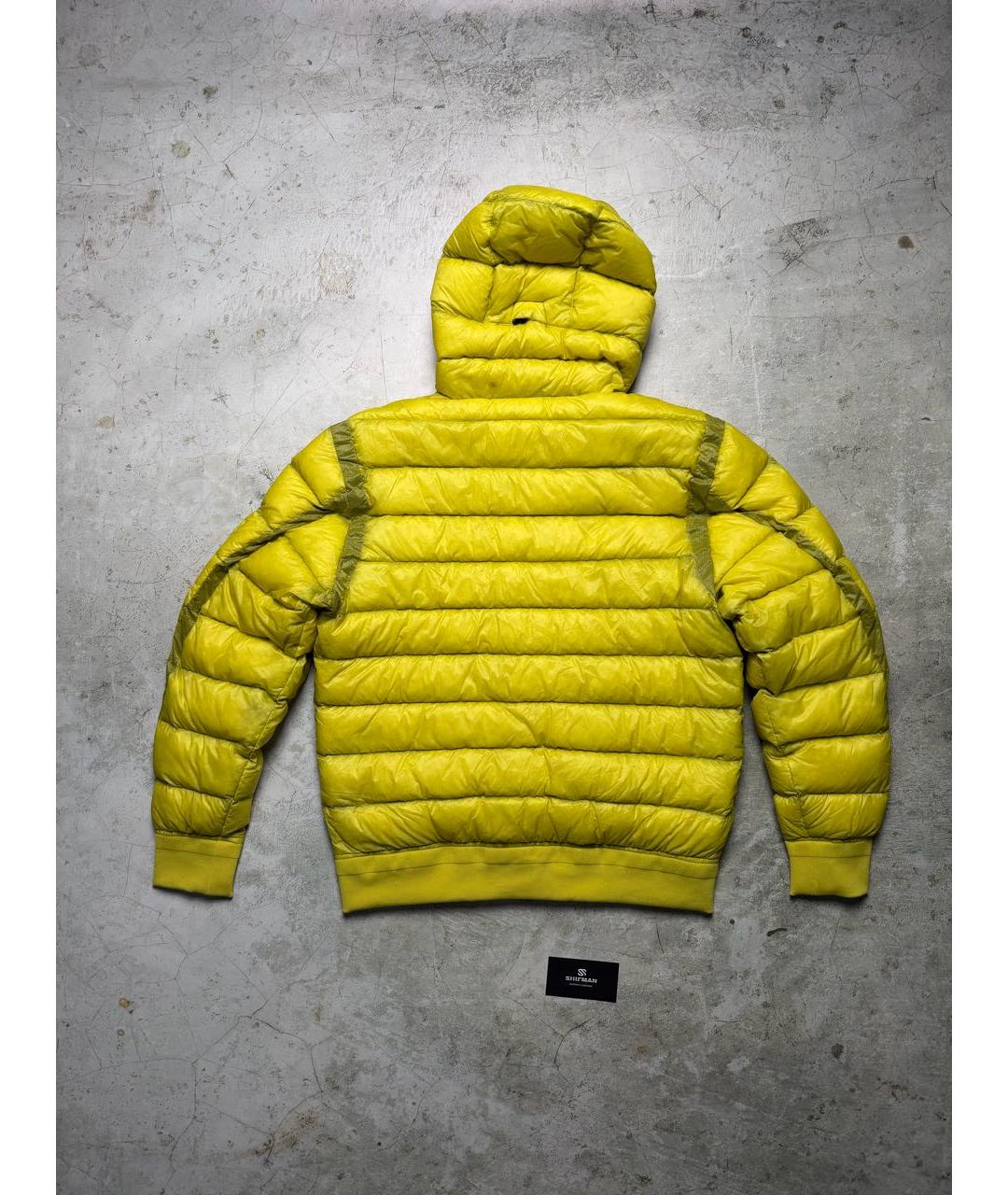 CP COMPANY Желтый пуховик, фото 3