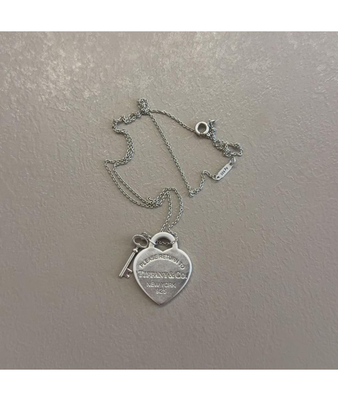 TIFFANY&CO Серебряная подвеска, фото 3