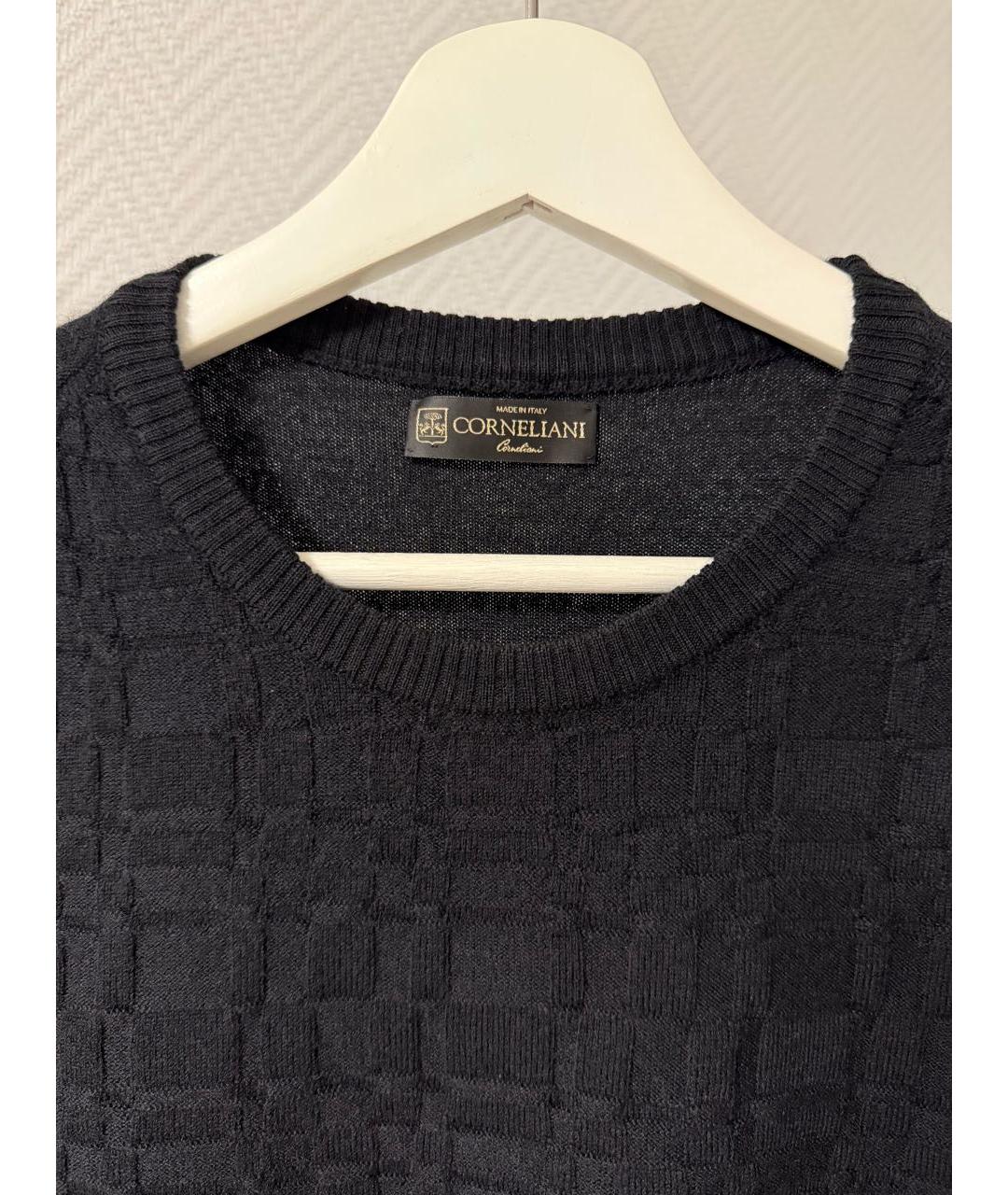 CORNELIANI Черный шерстяной джемпер / свитер, фото 6
