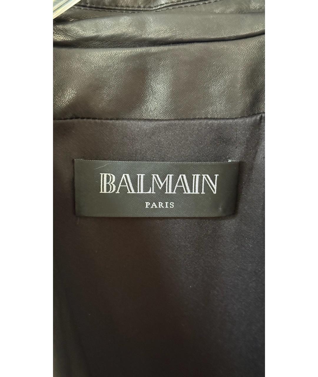 BALMAIN Черная куртка, фото 8
