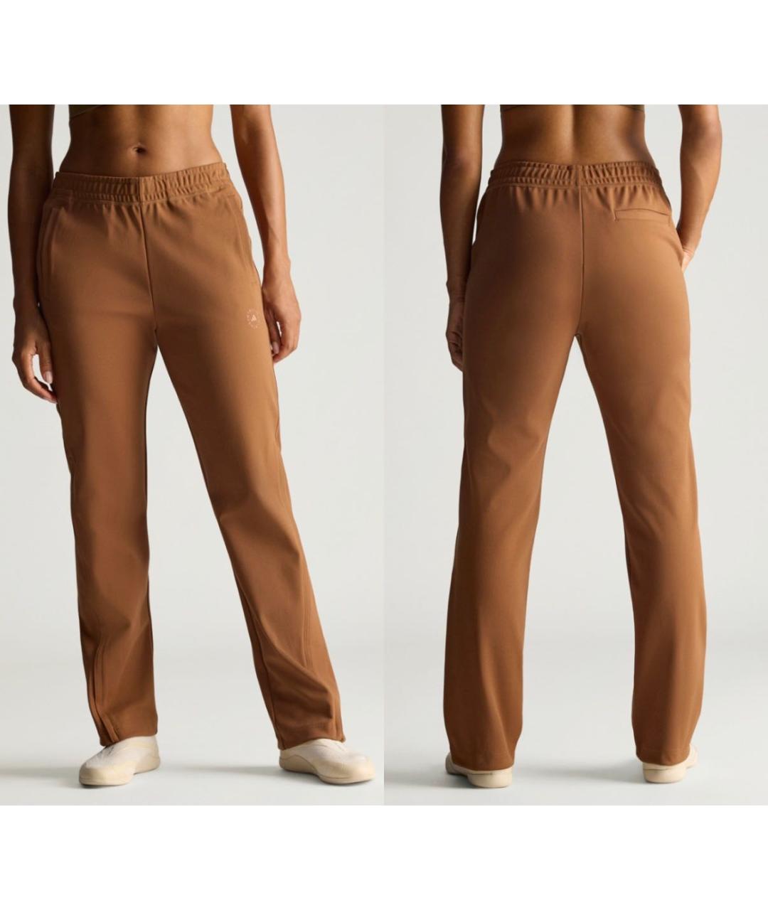 ADIDAS BY STELLA MCCARTNEY Коричневые спортивные брюки и шорты, фото 3