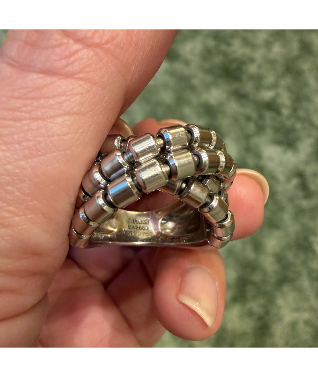 PIAGET Серебряное кольцо из белого золота, фото 3
