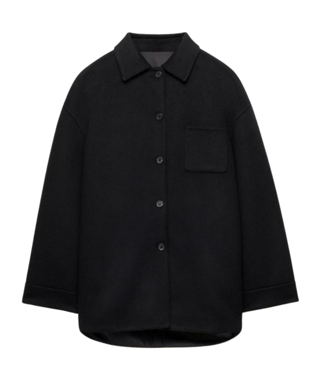 PRADA Черная шерстяная куртка, фото 1
