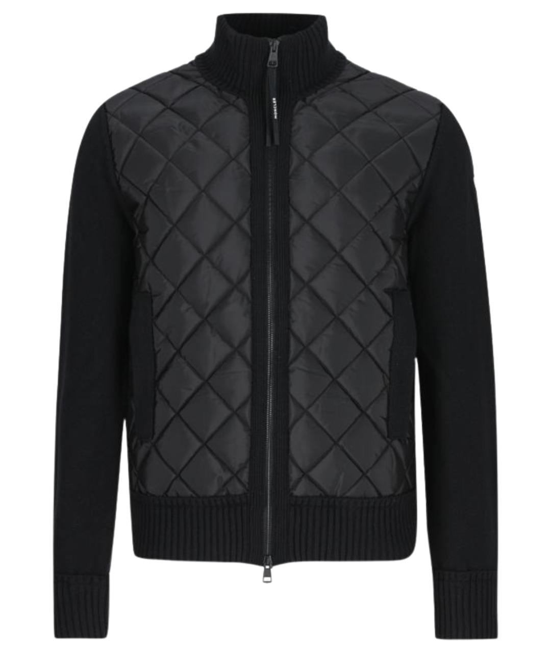 MONCLER Черный кардиган, фото 1