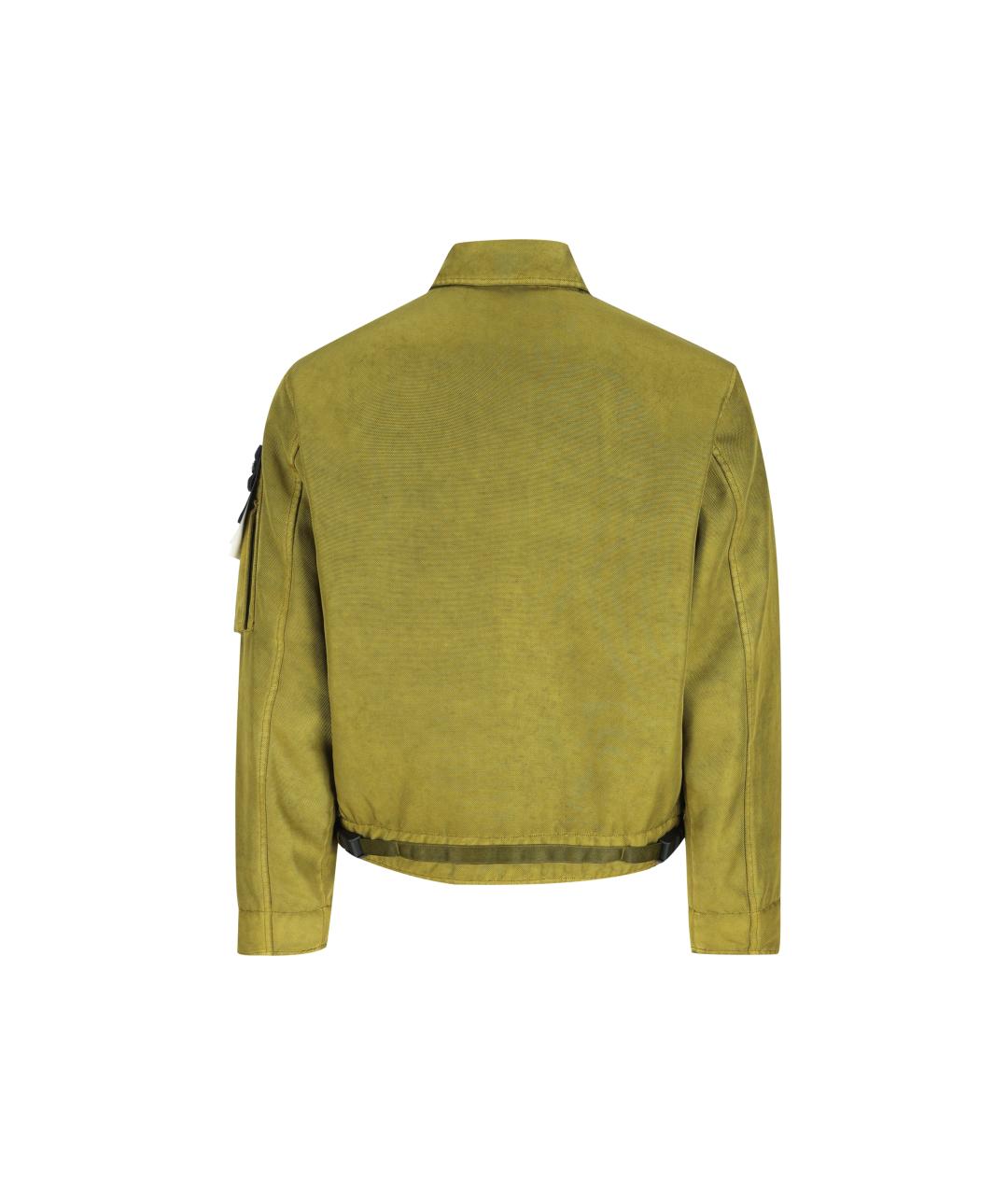 STONE ISLAND Зеленая полиамидовая куртка, фото 2