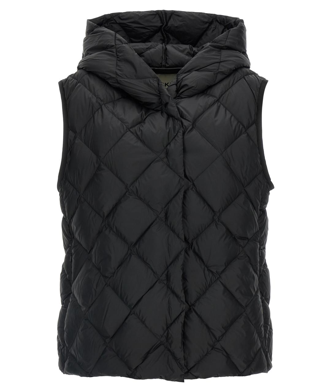 WEEKEND MAX MARA Черная полиэстеровая жилетка, фото 1