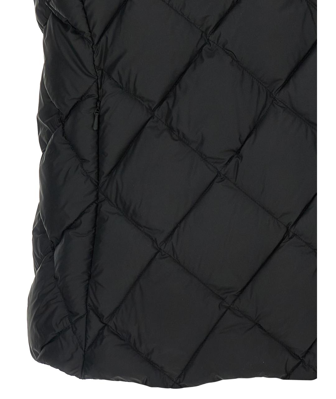 WEEKEND MAX MARA Черная полиэстеровая жилетка, фото 4
