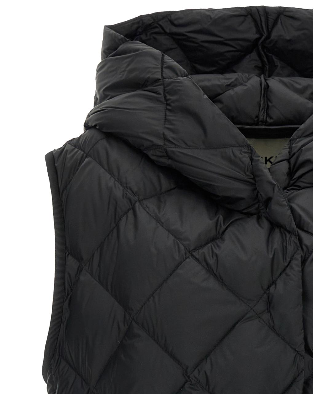 WEEKEND MAX MARA Черная полиэстеровая жилетка, фото 3