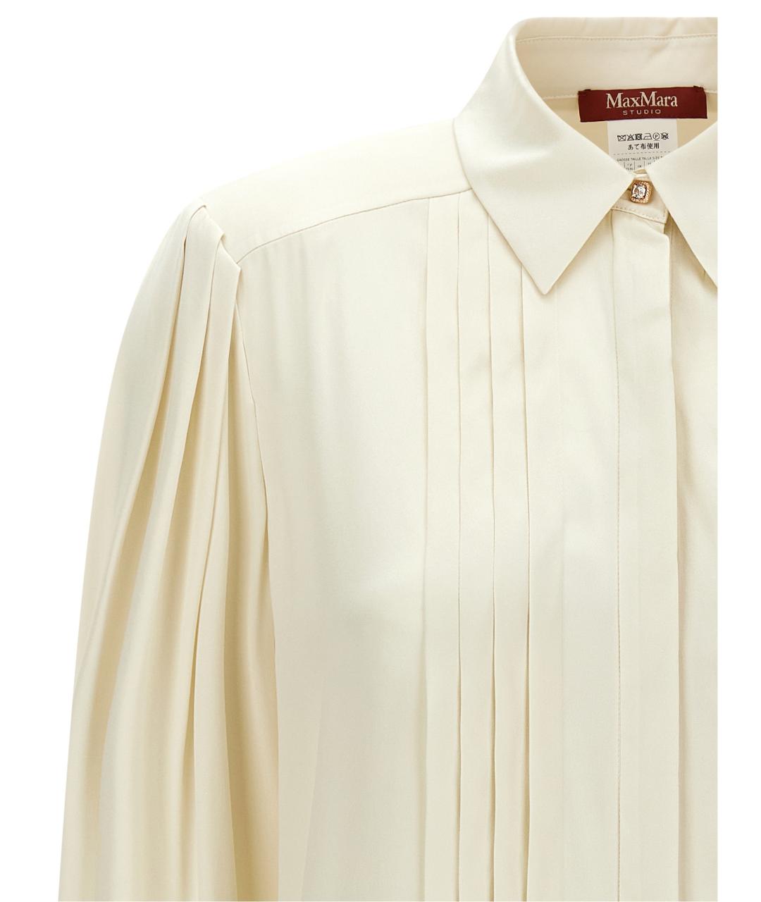 MAX MARA STUDIO Шелковая блузы, фото 3