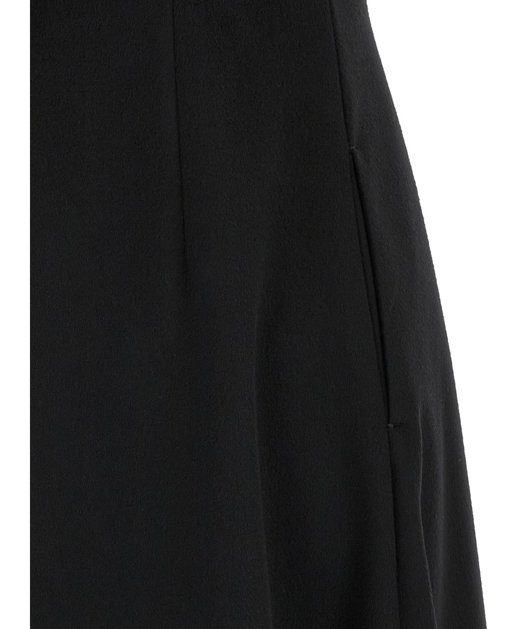 MAX MARA STUDIO Черное шерстяное платье, фото 4