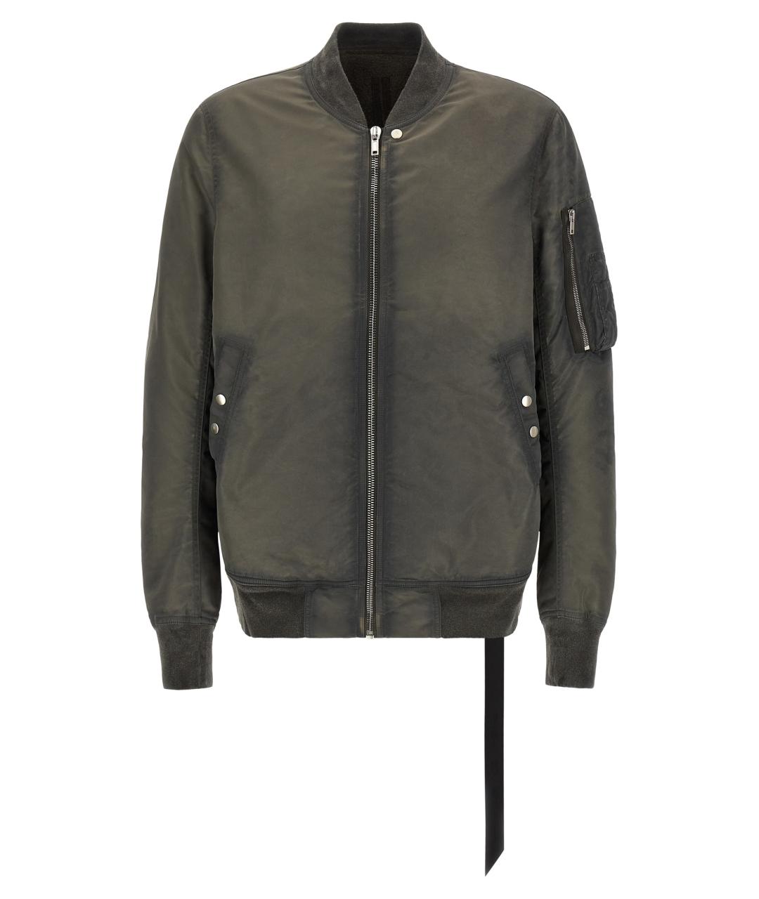 RICK OWENS DRKSHDW Серая полиамидовая куртка, фото 1