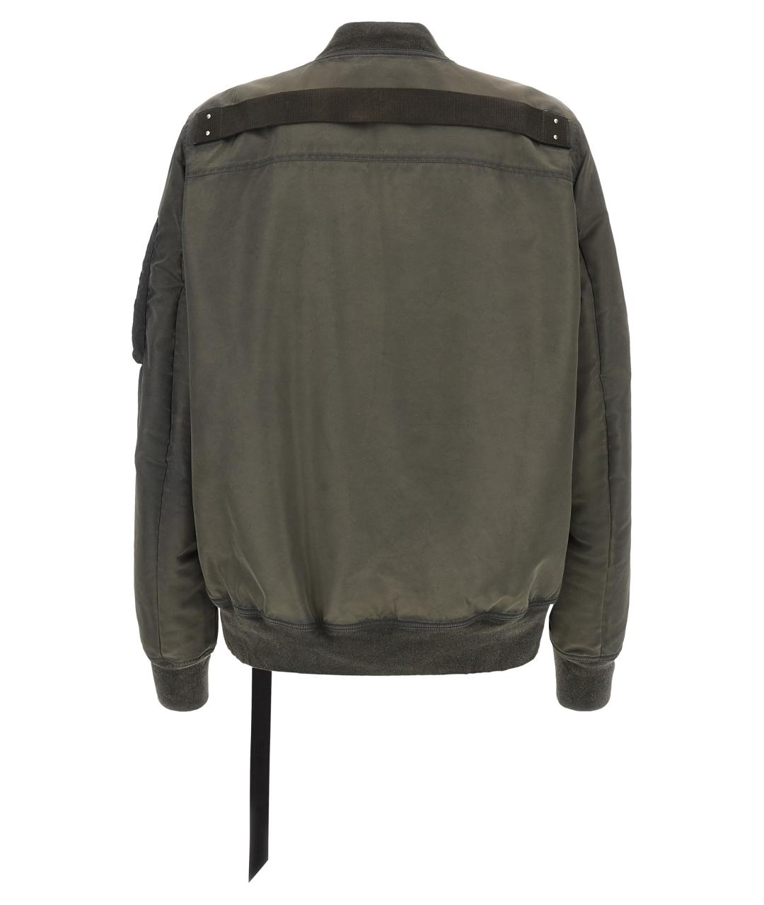 RICK OWENS DRKSHDW Серая полиамидовая куртка, фото 2