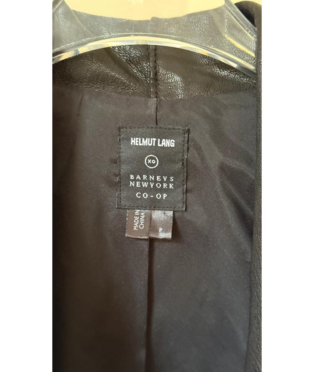 HELMUT LANG Черная куртка, фото 5
