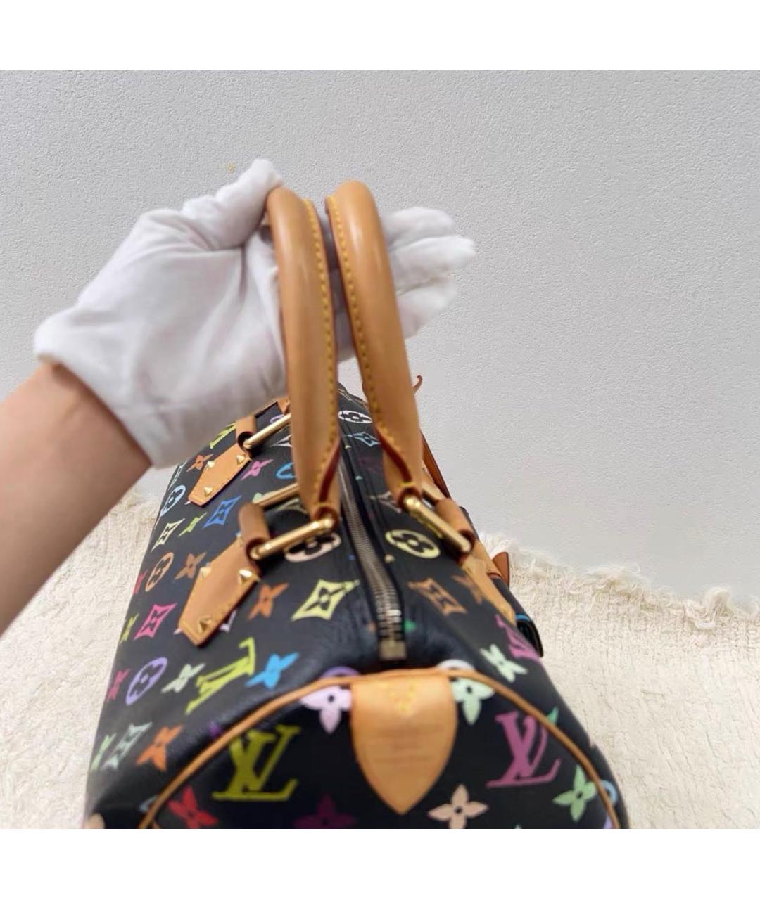 LOUIS VUITTON Мульти кожаная сумка с короткими ручками, фото 4