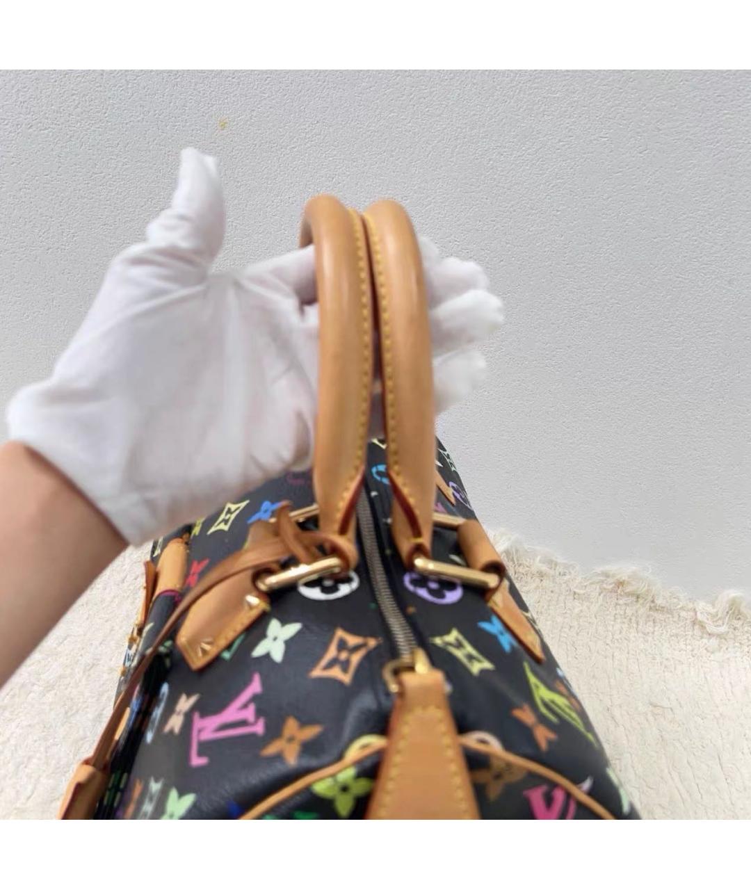 LOUIS VUITTON Мульти кожаная сумка с короткими ручками, фото 5