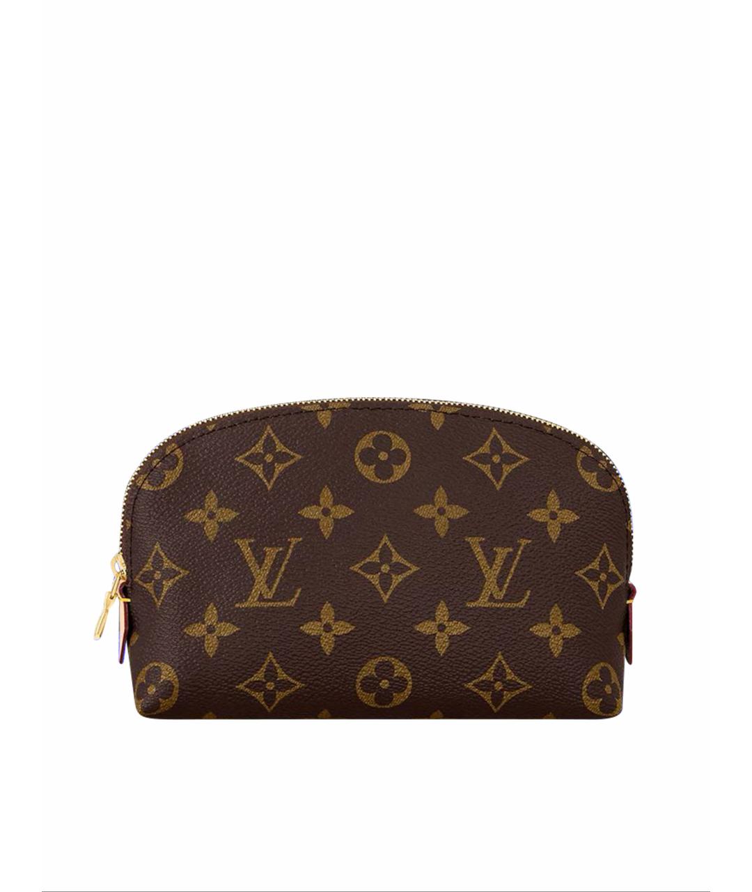 LOUIS VUITTON Коричневая косметичка, фото 1