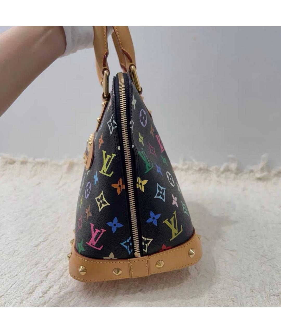 LOUIS VUITTON Мульти кожаная сумка с короткими ручками, фото 7