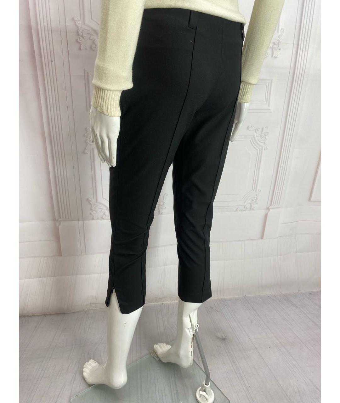 BALENCIAGA Черные полиэстеровые бриджи, фото 2