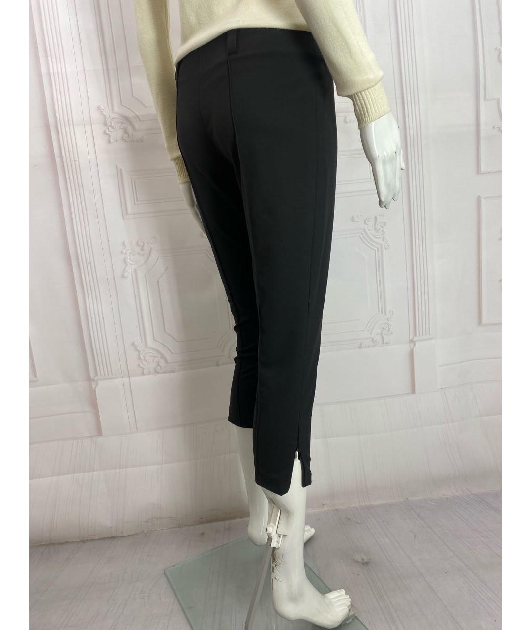 BALENCIAGA Черные полиэстеровые бриджи, фото 8