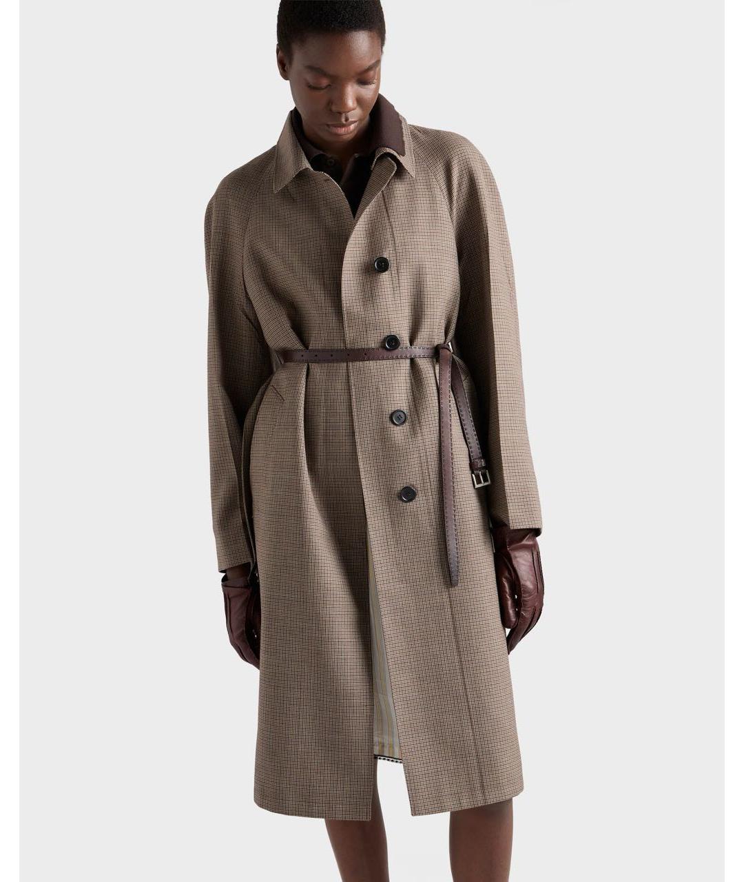 PRADA Шерстяное пальто, фото 3