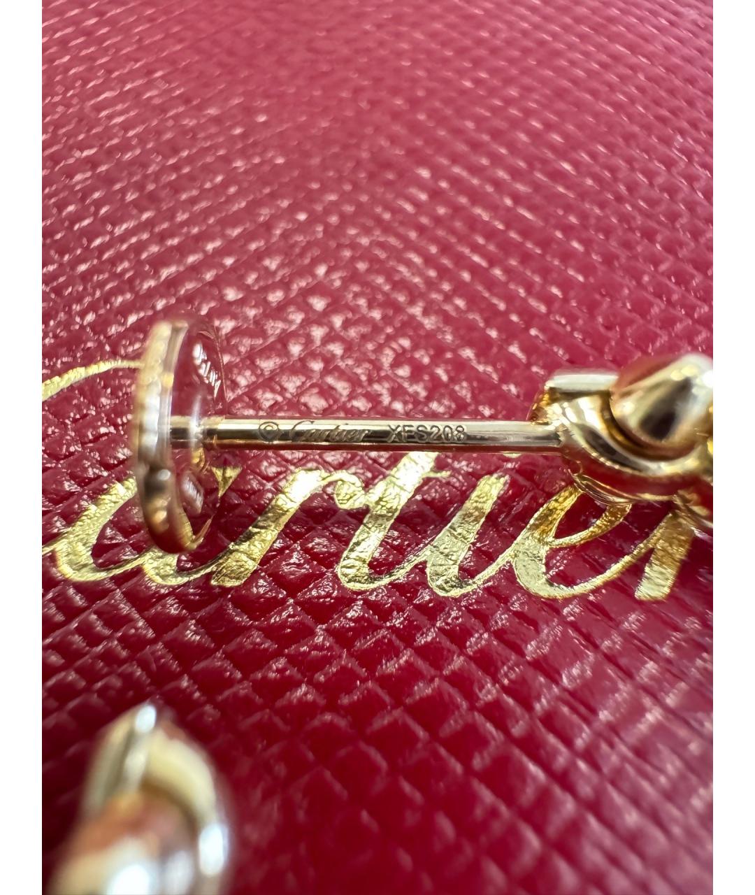 CARTIER Золотые серьги из розового золота, фото 5