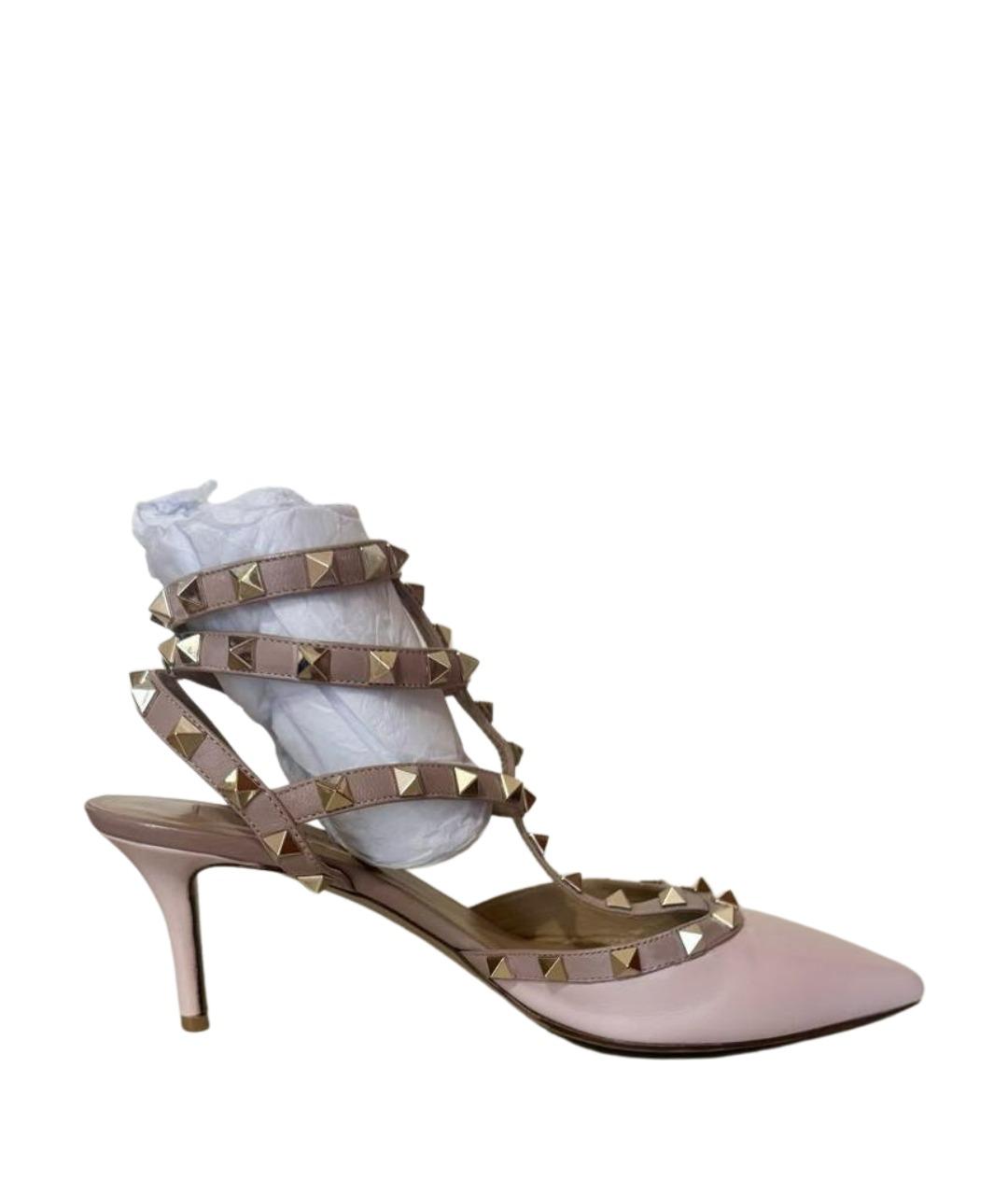 VALENTINO Кожаные босоножки, фото 7