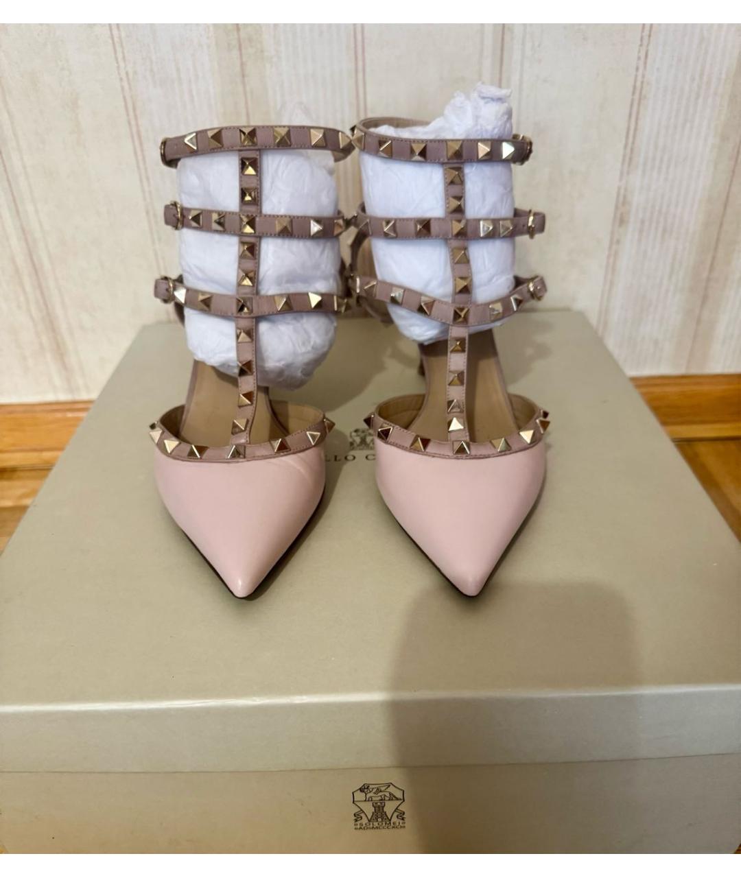 VALENTINO Кожаные босоножки, фото 2