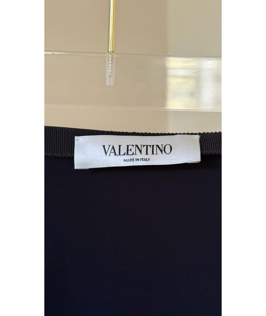 VALENTINO Черная юбка миди, фото 4