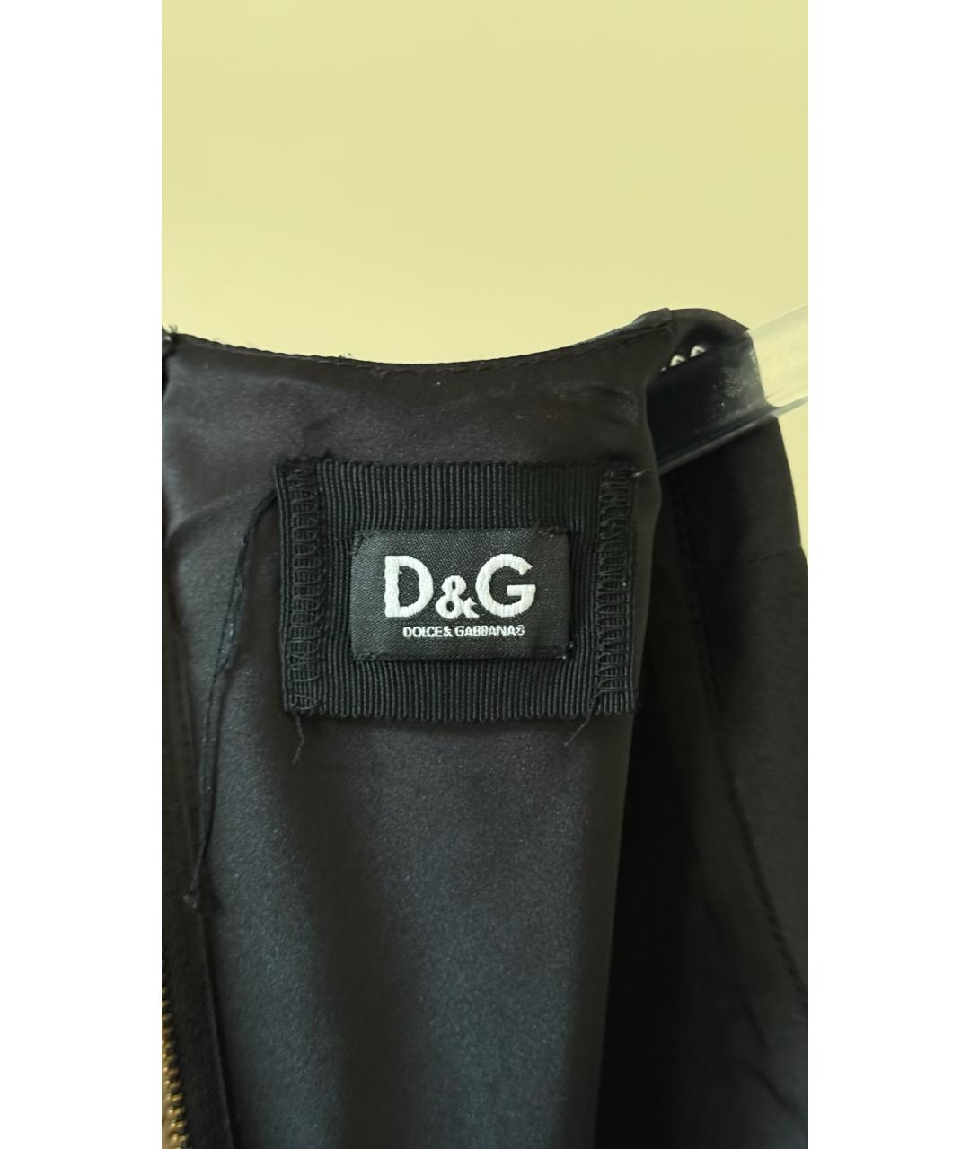 DOLCE&GABBANA Черная футболка, фото 4