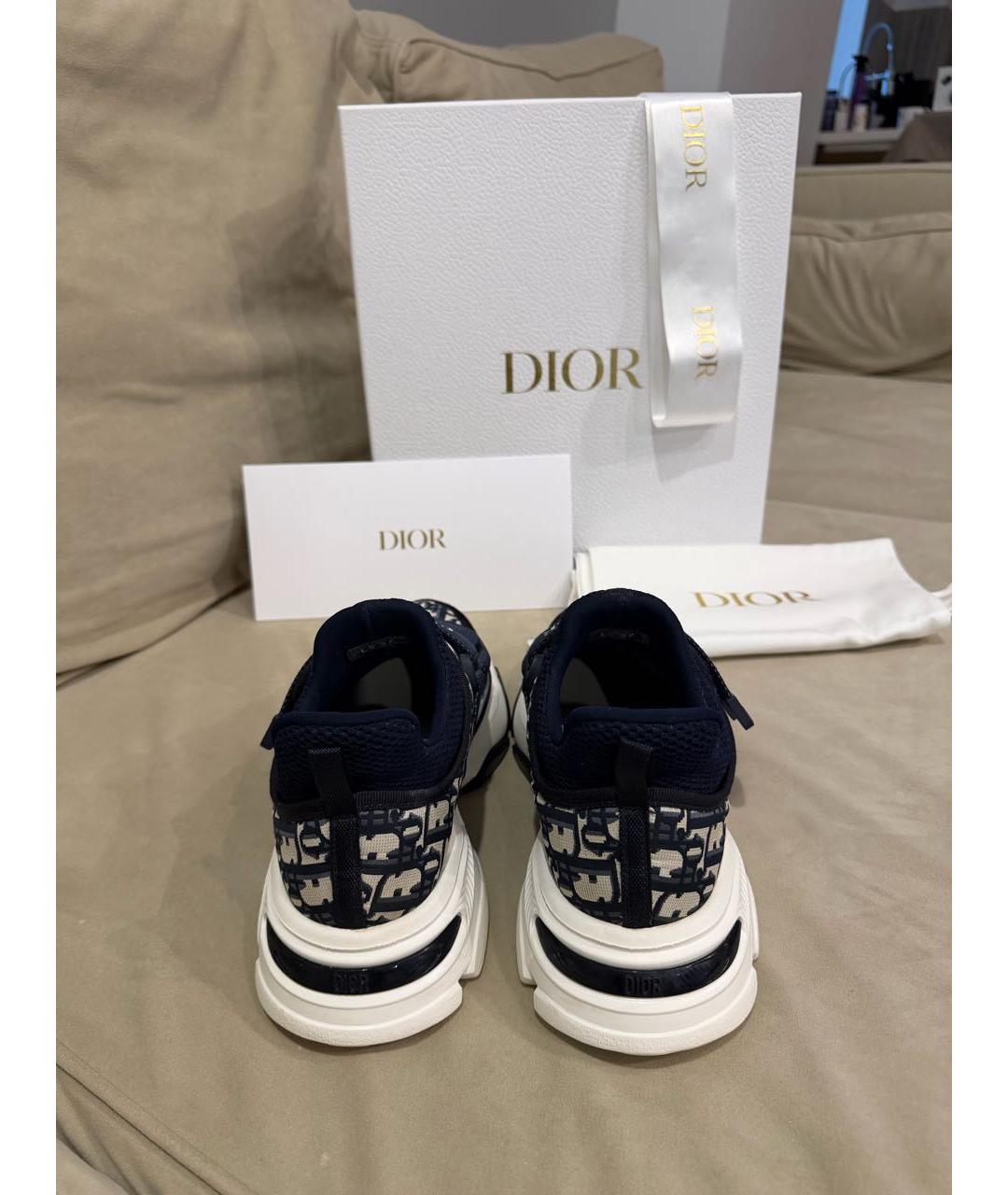 CHRISTIAN DIOR Темно-синие кроссовки, фото 2