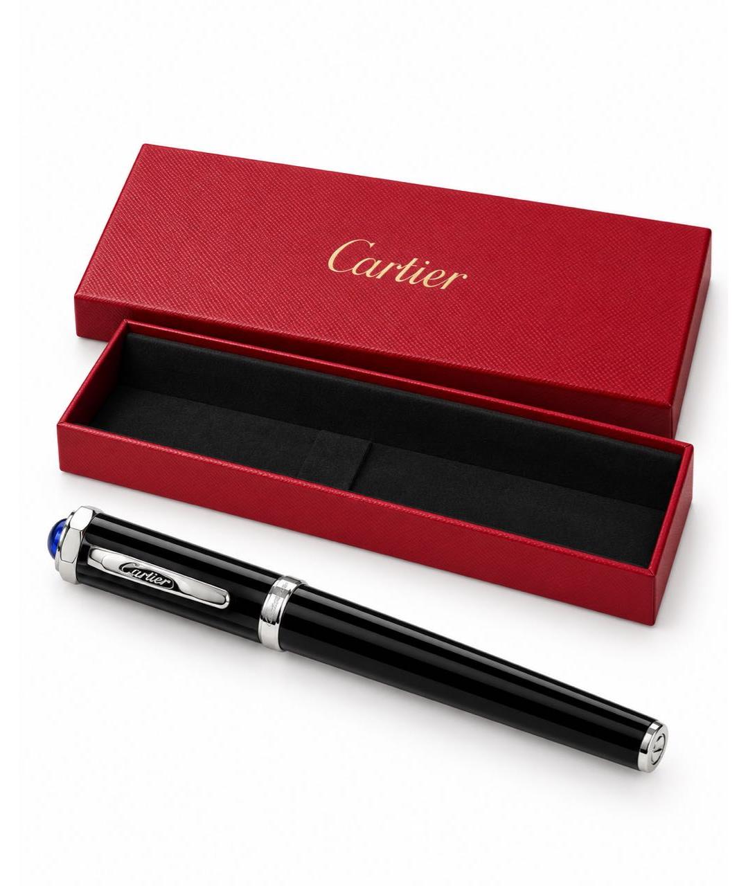 CARTIER Черная чернильная ручка, фото 9