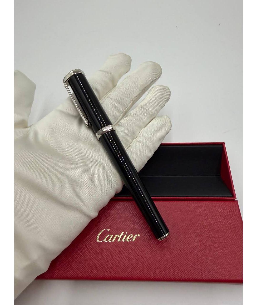 CARTIER Черная чернильная ручка, фото 2