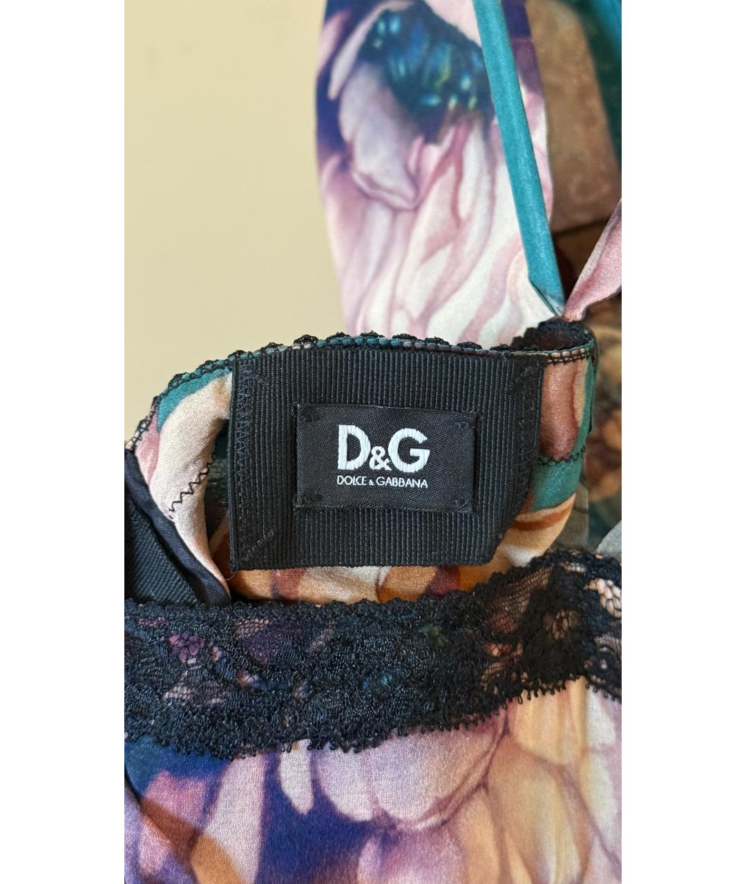 DOLCE&GABBANA Черное вечернее платье, фото 4
