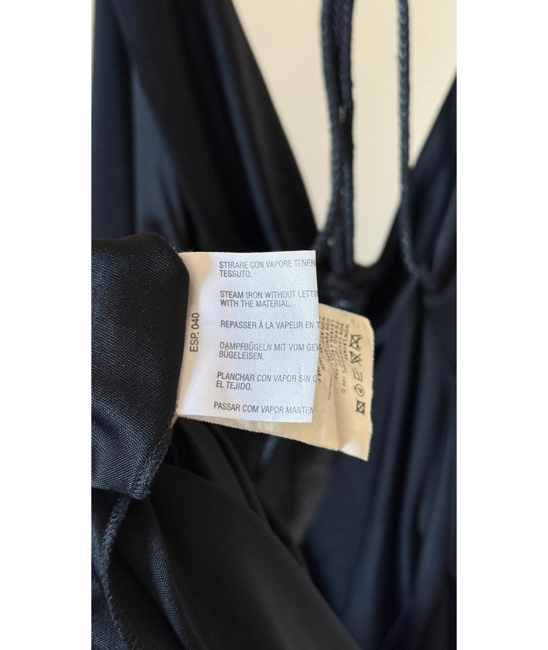 SPORTMAX Черное вечернее платье, фото 5