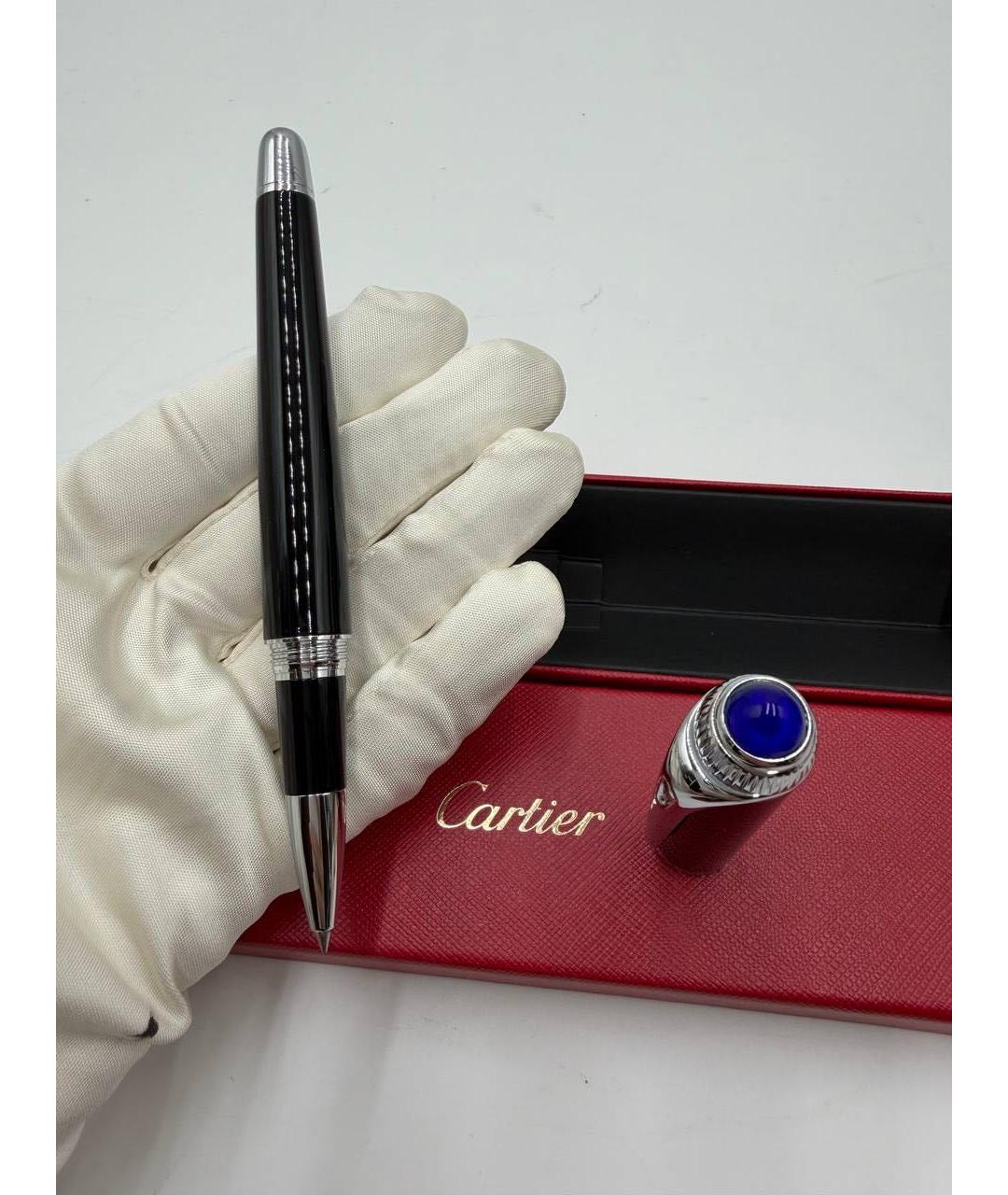 CARTIER Черная шариковая ручка, фото 3