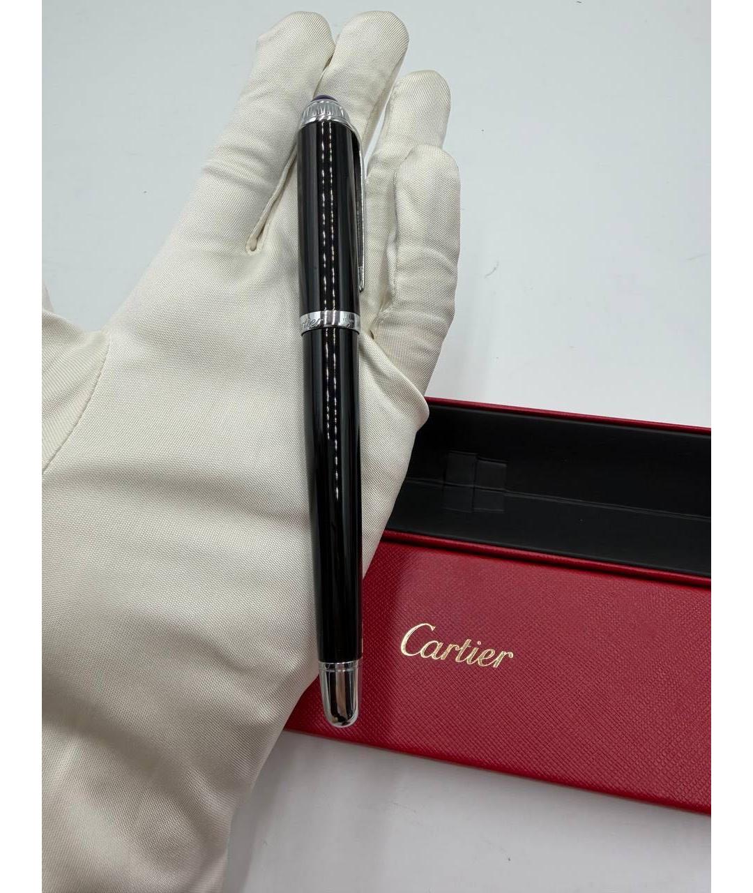 CARTIER Черная шариковая ручка, фото 5