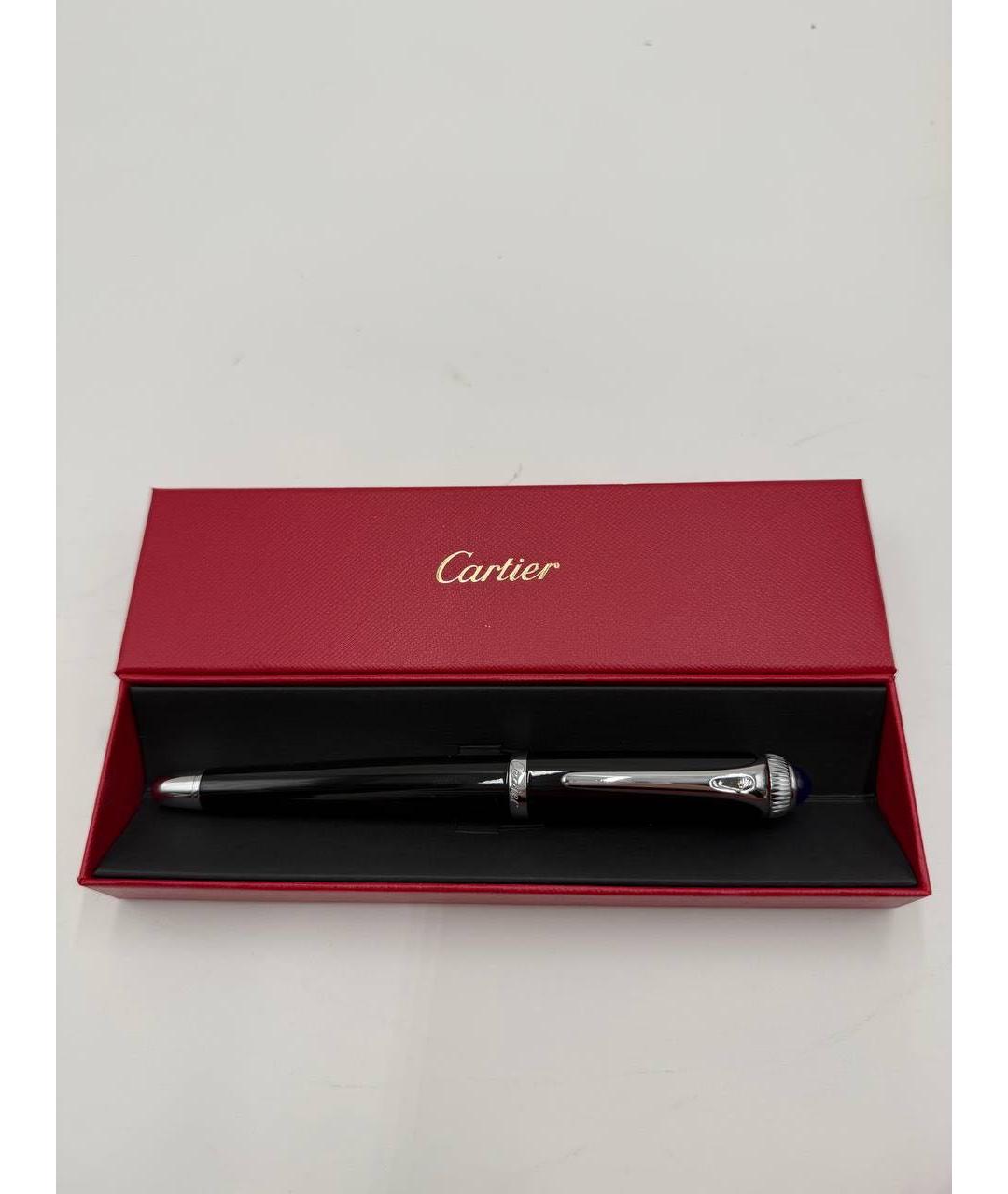 CARTIER Черная шариковая ручка, фото 2